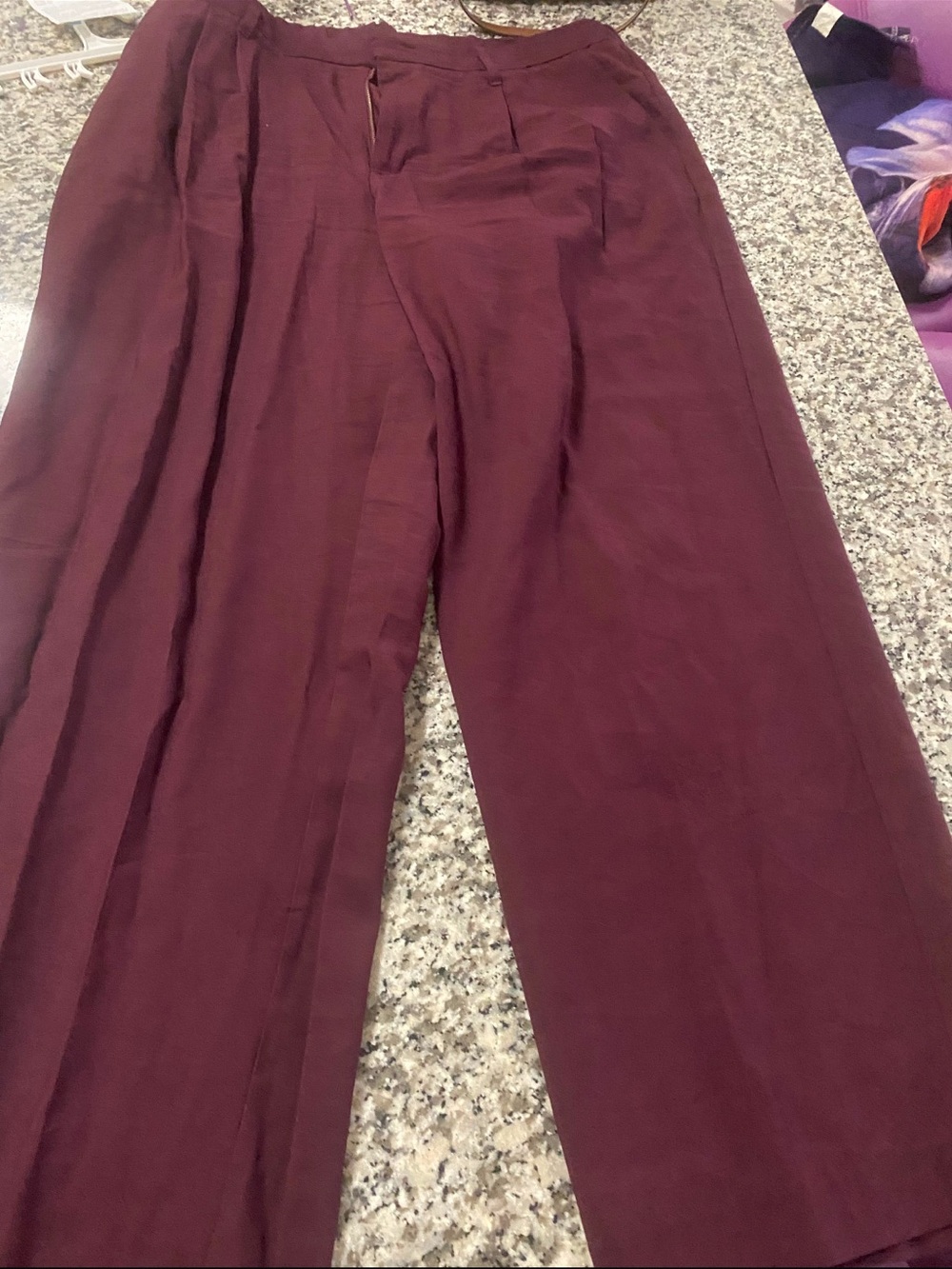 Women s Double-Breasted plum purple 3 pice suit - Picture 2 of 12